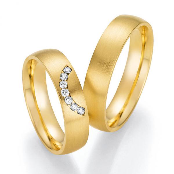 Trauringe Gelbgold von Ruesch 66/60110-050
